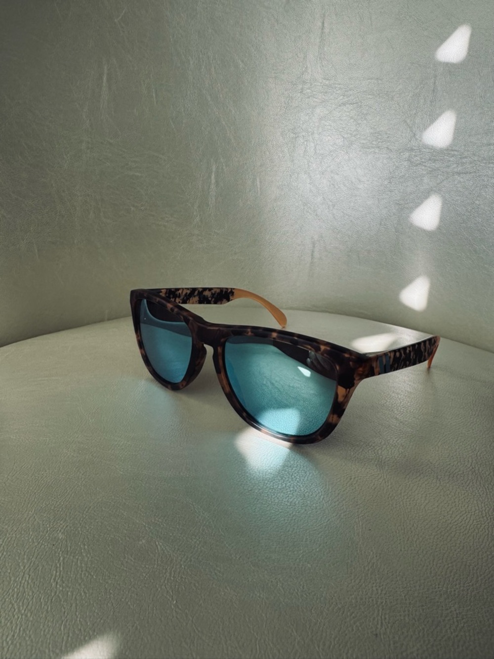 Blenders Tortoiseshell Sunglasses with Blue Lenses